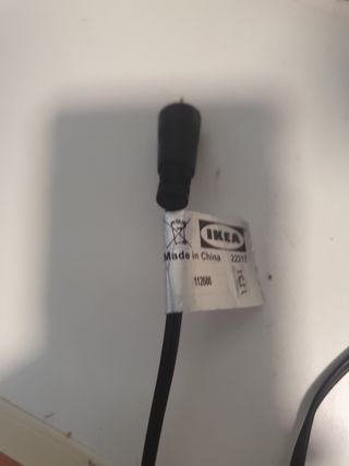 Lampara flexible Ikea - negra