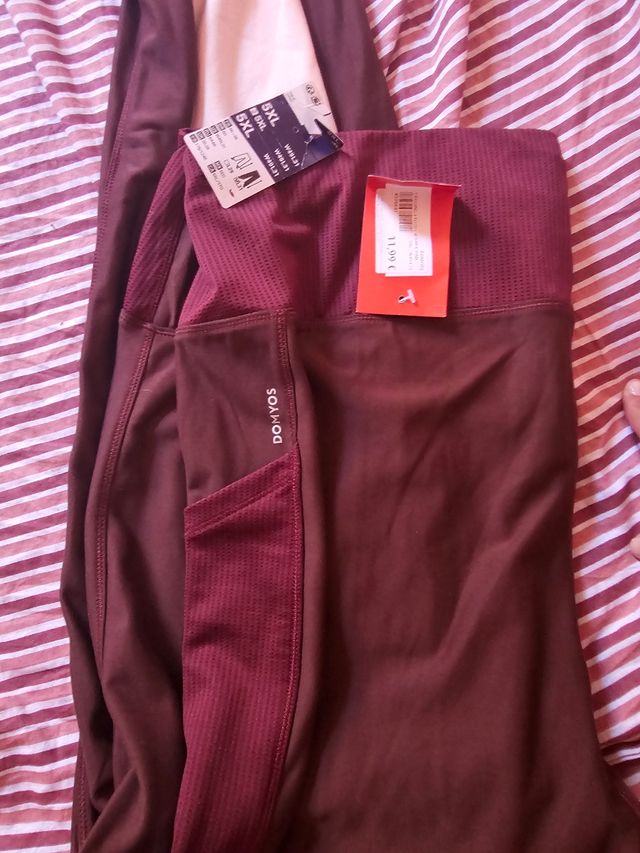 Mallas deportivas fitness - Negro & Verde azulado