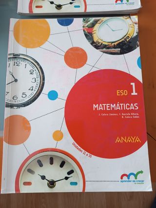 Matemáticas 1.