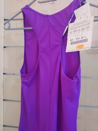 Mono corto morado - Licra