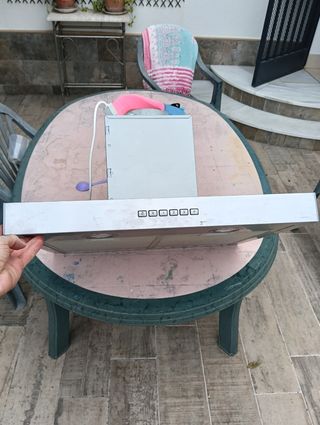 Extractor cocina acero inoxidable