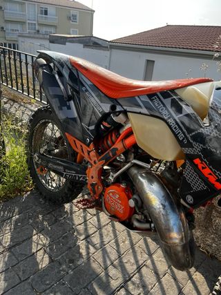 ktm exc 125 six days 2013