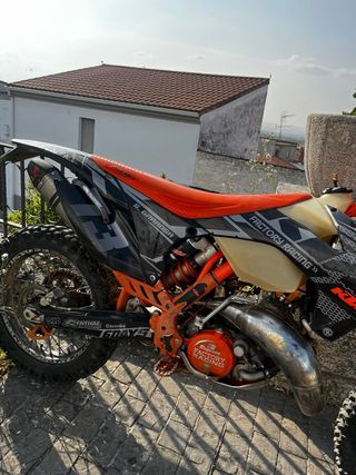 ktm exc 125 six days 2013