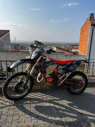 ktm exc 125 six days 2013