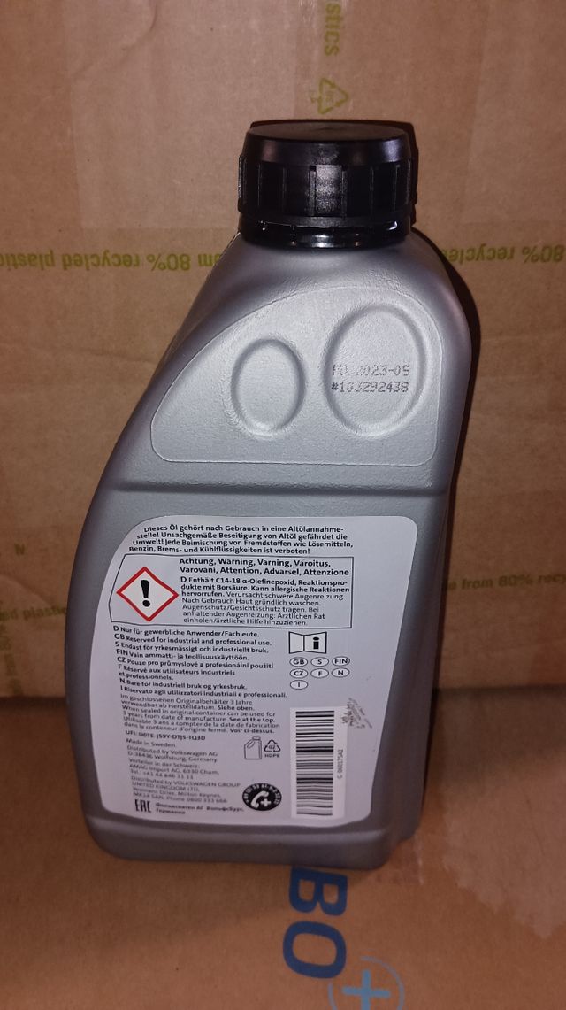 Aceite VW G 060 175 A2 (850ml) HADLEX