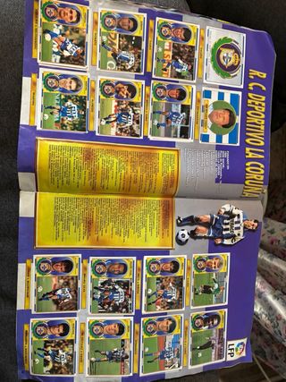 Álbum cromos Liga 96-97
