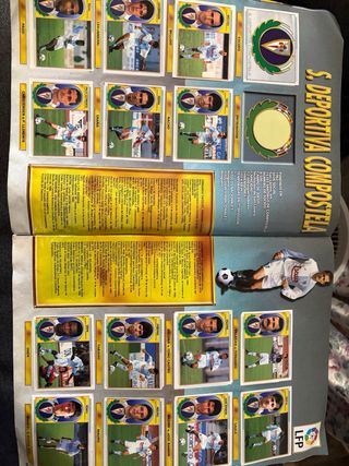 Álbum cromos Liga 96-97
