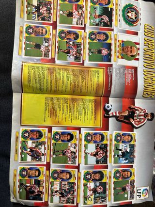Álbum cromos Liga 96-97