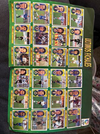 Álbum cromos Liga 96-97