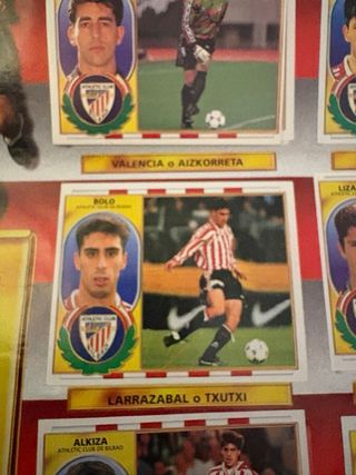 Álbum cromos Liga 96-97