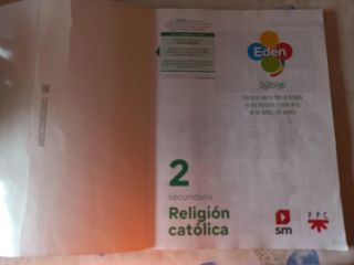 Religión católica. 2 Secundaria. Edén. Revuela