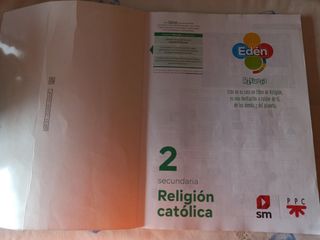Religión católica. 2 Secundaria. Edén. Revuela