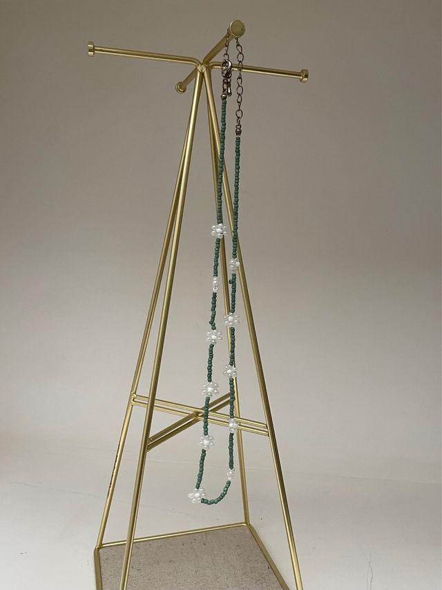 Collar con flores choker margaritas y2k H&M