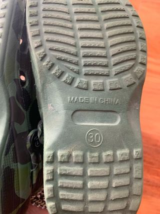 Ciabatte mimetiche bimbo