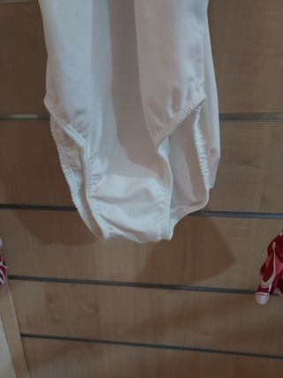 Maillot Flamenco Rosa-Blanco