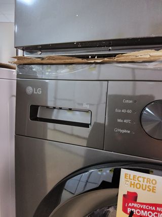 Lavadora LG F84N14SLS - 8kg