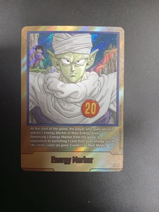 Carta Dragon Ball Piccolo Dorada