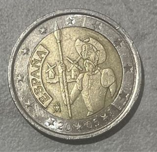 Moneda 2 euros España 2005