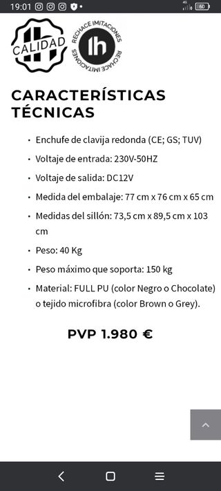 Relax marrón Lufthous