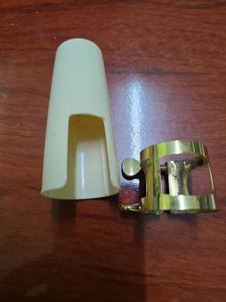 Boquillero y abrazadera saxo alto Yamaha