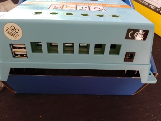 1 reguladores carga solar 60Am 12V/24V/36V/48V