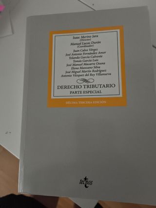 Derecho tributario: Parte especial