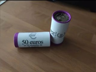 Lote Monedas 2€ Conmemorativa España 23, 24 y 25