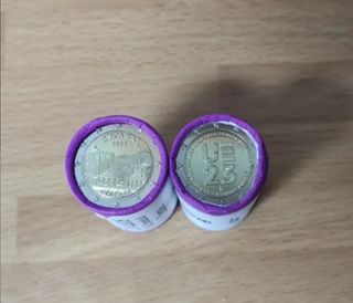 Lote Monedas 2€ Conmemorativa España 23, 24 y 25