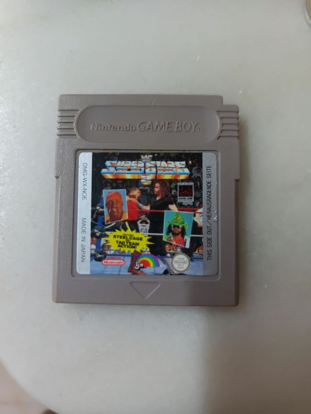 Juego Game Boy: WF Superstars 2