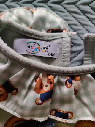Conjunto bebé niña - Oso - 24 meses