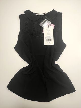 Blusa negra Naf Naf XS