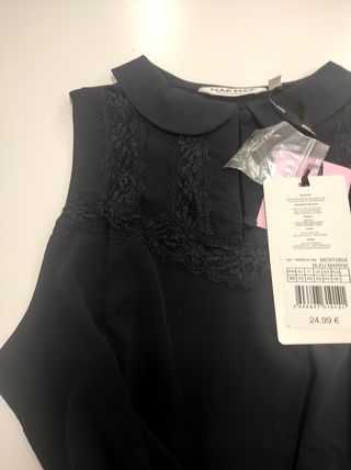 Blusa negra Naf Naf XS