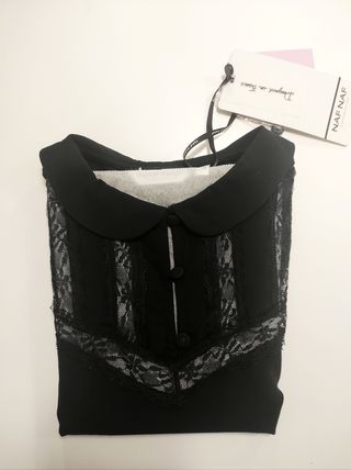 Blusa negra Naf Naf XS