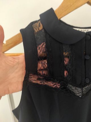 Blusa negra Naf Naf XS