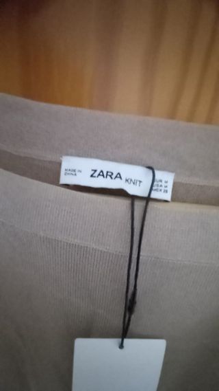Blusa Zara beige - Talla M