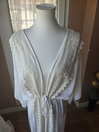 Vestido Blanco Boho Chic