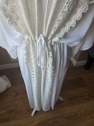 Vestido Blanco Boho Chic