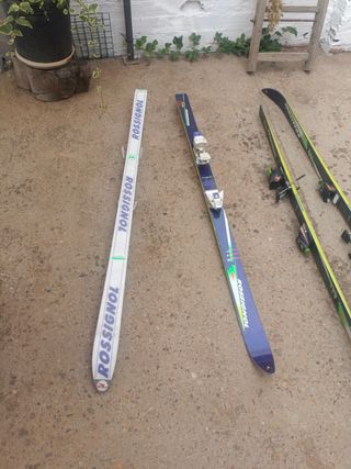 Esquís Rossignol: 2 pares