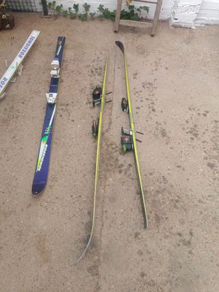 Esquís Rossignol: 2 pares