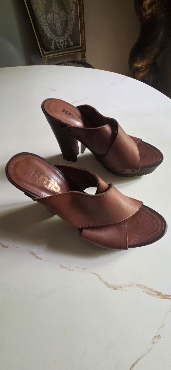 Zapatos Cuero Marrón