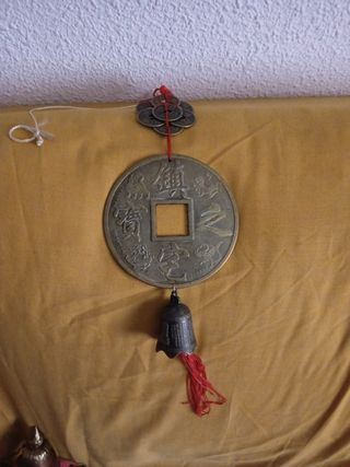 Colgante Moneda China Feng Shui