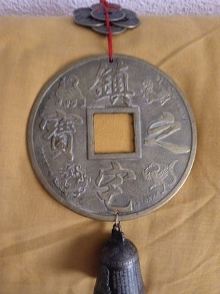Colgante Moneda China Feng Shui