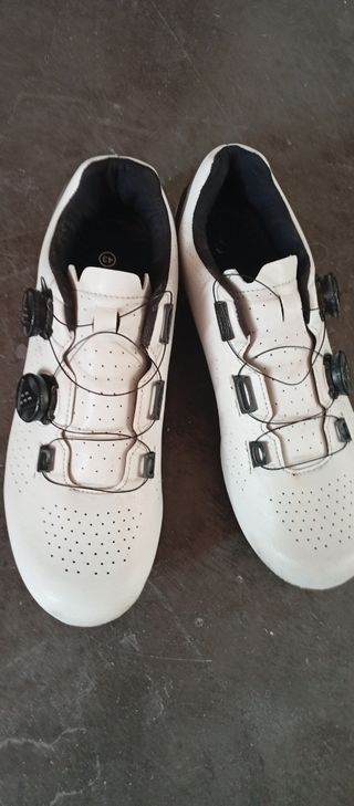 Zapatillas bici blancas talla 43