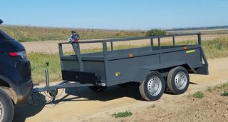 Remolque 2 ejes - 1000kg c/u