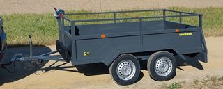 Remolque 2 ejes - 1000kg c/u
