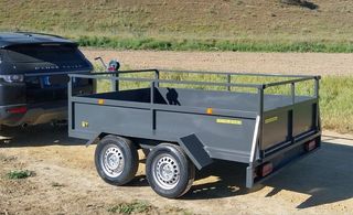 Remolque 2 ejes - 1000kg c/u