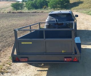 Remolque 2 ejes - 1000kg c/u