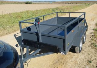 Remolque 2 ejes - 1000kg c/u