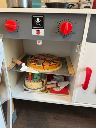Cocinita juguete madera Lidl