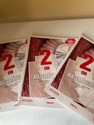 Libro mates 2 eso Anaya